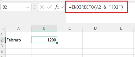 función indirecto cambiada