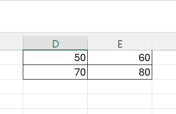 datos del rango 2 en excel
