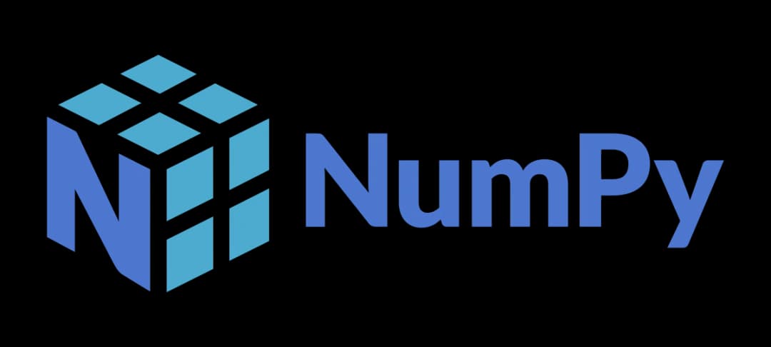 Logo librería NumPy en Python