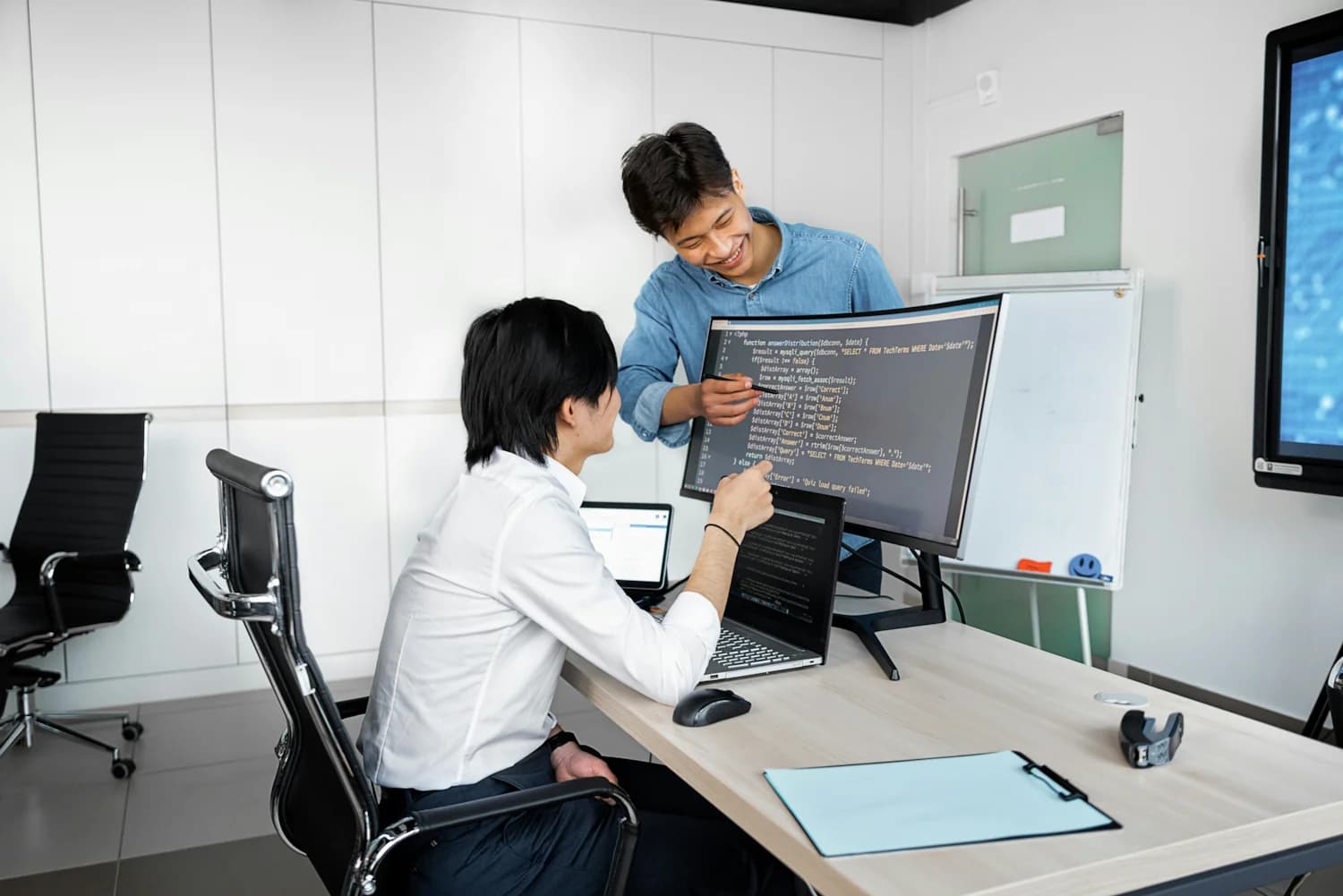 Programadores en Oficina