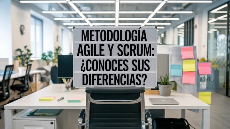 Metodología Agile y Scrum: ¿Conoces sus diferencias?