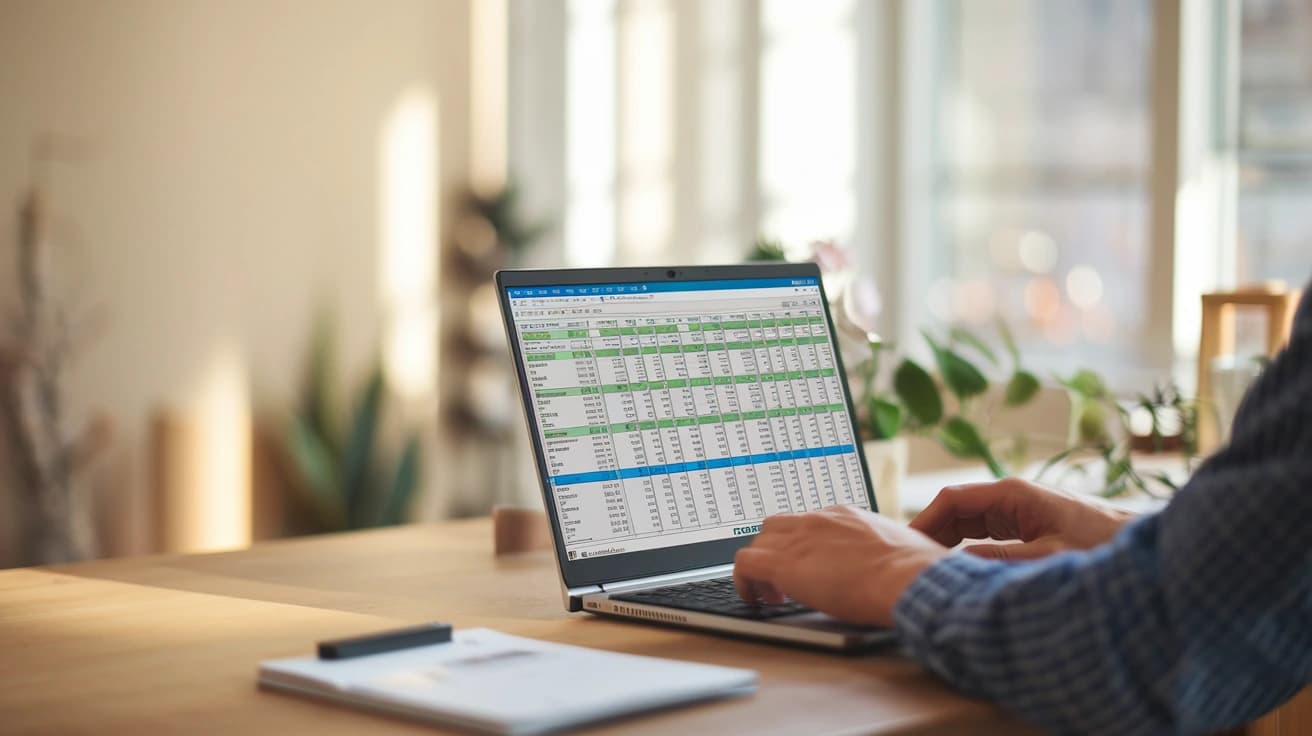 chico usando lista desplegable en excel
